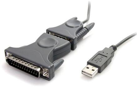 USB2.0 naar RS232 Seriële DB9/DB25