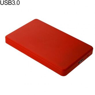USB3.0/2.0 2.5Inch Sata Hdd Ssd Case Sata Naar Usb Behuizing Mobiele Externe Harde Schijf Case Box Voor laptop Blauw Disco rood USB3 0