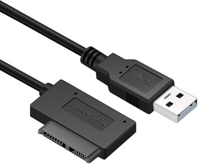 USB3.0 Mini Sata Ii 7 + 6 13Pin Adapter Converter Kabel Voor Laptop Cd/Dvd Rom Slimline Drive