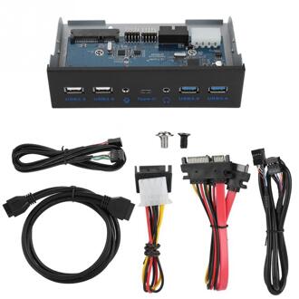 USB3.0 Voorpaneel Hoge Snelheid USB3.0 Audio Optische Voorpaneel 3.5 Inch USB3.0 2.0 Type-C Mic Audio