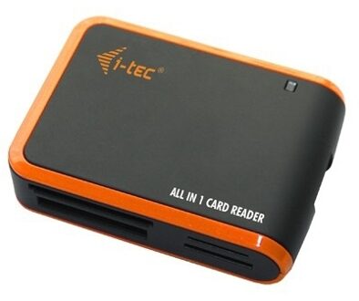 USBALL3 geheugenkaartlezer Zwart, Oranje USB 2.0