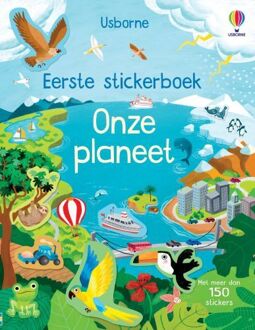 Usborne Eerste stickerboek Onze planeet. 3+
