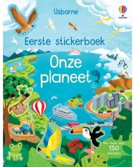 Usborne Eerste stickerboek Onze planeet. 3+