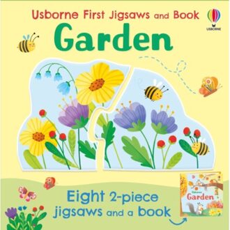 Usborne First Jigsaws And Book: Garden - Usborne First Jigsaws And Book - Matthew Oldham
