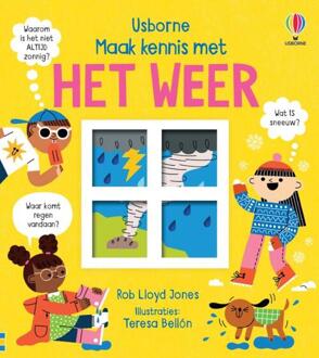 Usborne Maak kennis met: Het Weer. Karton. 7+