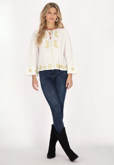 Usha Blouse Dames wit - L
