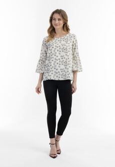 Usha blouse Gebroken wit