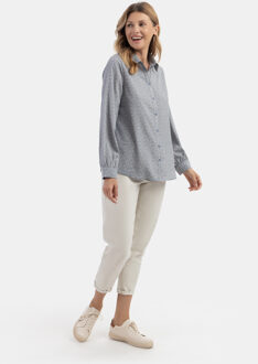 Usha Blouse qisha Dames blauw