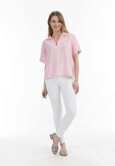 Usha Blouse shirt Dames lichtroze - maat Rosé
