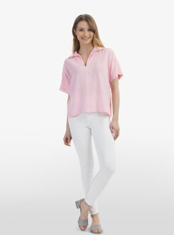 Usha Blouse shirt Dames lichtroze Rosé - XL