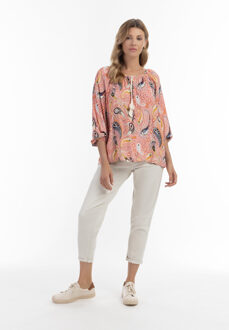 Usha Blouse shirt Dames Roze Veelkleurig - maat