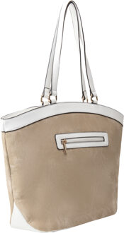 Usha boodschappentas Dames wit - One Size