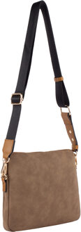 Usha Crossbody tas Dames Kameel Camel - One Size