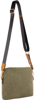 Usha Crossbody tas Dames olijf - One Size