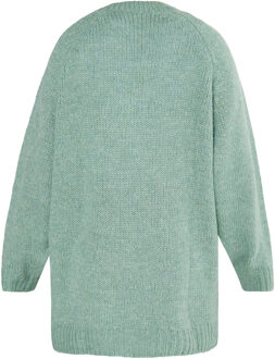 Usha Gebreid vest Dames jade groen