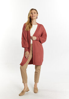 Usha Gebreid vest Dames oud roze Rosé - XL/2XL