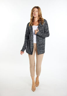 Usha Gebreid vest Dames zwart - M/L