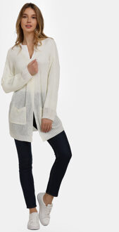 Usha Gebreide jas Dames wit - XL/2XL