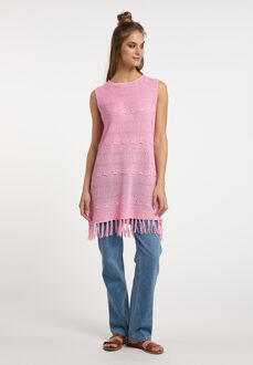 Usha Gebreide jurk Dames roze Rosé - M/L