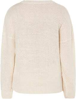 Usha Gebreide trui Dames Donkere crème - XL