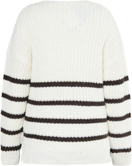 Usha Gebreide trui Dames wit - maat XL