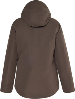 Usha Gewatteerd jack Dames donkerbruin - maat XL Donker Bruin