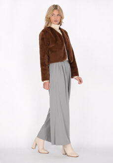 Usha Jas Dames bruin - L