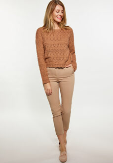 Usha Jumper Dames Kameel Camel
