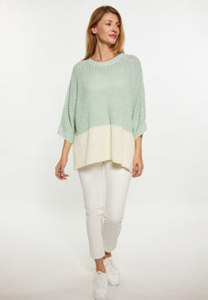 Usha Jumper Dames Munt crème Mint