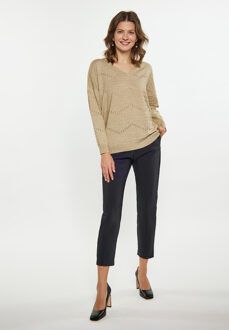 Usha Jumper Dames steenbeige