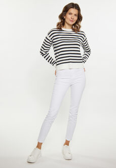 Usha Jumper Dames wit zwart Wit/Zwart - L