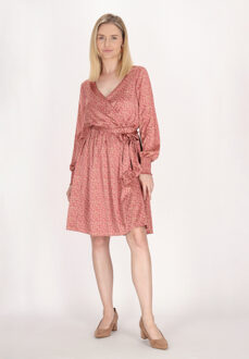 Usha jurk Dames Oud roze beige Stoffig Roze - M