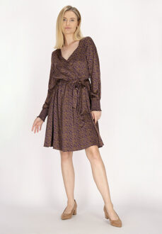 Usha jurk Dames Violette Curry