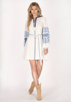 Usha Jurk Dames wit - L