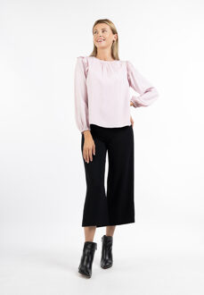 Usha Klassieke blouse met lange mouwen nowles Dames Mauve Lila