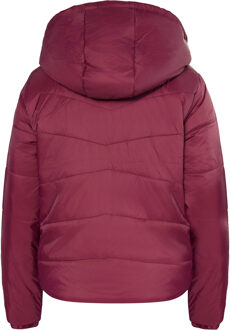 Usha licht gewatteerd jack Dames wijnrood - 2XL