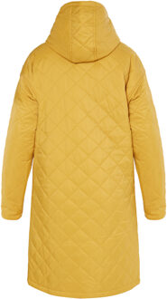 Usha Lichtgewicht gewatteerde jas Dames curry Geel - 2XL