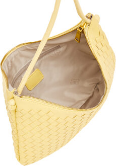 Usha Schoudertassen Dames geel - One Size