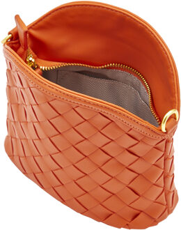 Usha Schoudertassen Dames oranje - One Size