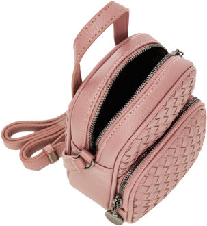 Usha Schoudertassen Dames paars-roze Stoffig Roze