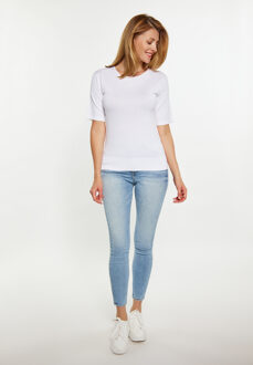 Usha T-shirt Dames wit - L