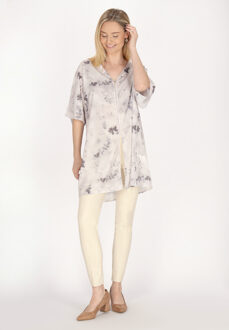 Usha Tuniek Dames Grijs Veelkleurig