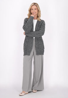 Usha Vest Dames antraciet gem Veelkleurig - M/L