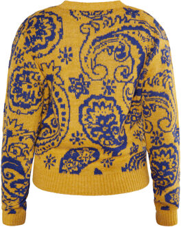 Usha Vest Dames curry Geel - 2XL