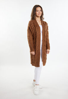 Usha Vest Dames Kameel Camel
