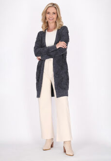 Usha Vest Dames marine gem Marineblauw - M/L