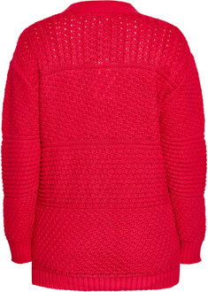 Usha Vest Dames rood - L