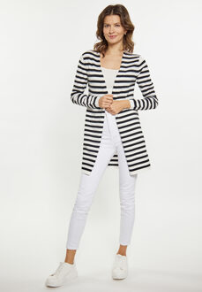 Usha Vest Dames wit zwart - maat S Wit/Zwart