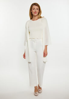 Usha Vest Dames wolwit Gebroken wit - XL/2XL