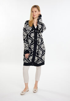 Usha Vest Dames zwart/cr - M/L